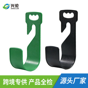 Xinglun <b>Plastic</b> Wall Mount Garden Hose <b>Hook</b> Green Black For Home Outdoor Use - Product Image 5