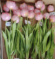 Coloré Villeroy Boch tulipe branche doux bouquet de fleurs artificielles décoratif maison fête mariage plante