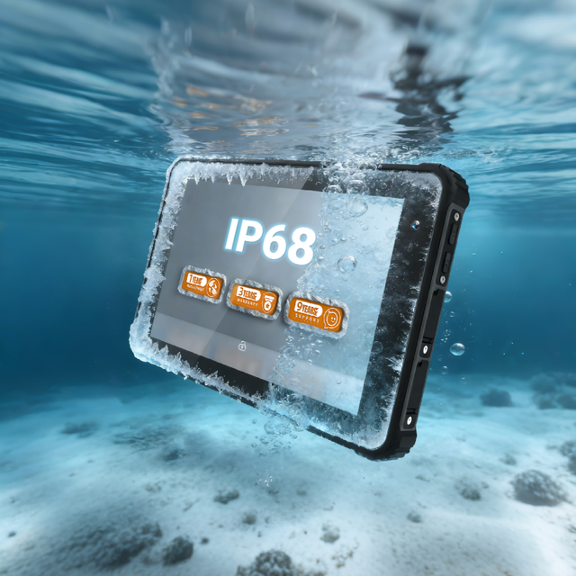 OEM/ODM H81 8-Inch Industrial Touch Rugged Tablet1000Nit Waterproof Touch Screen Octa Core Android System New Wi-Fi 4G