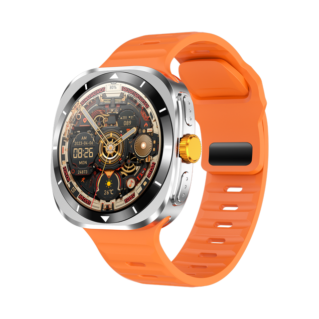 F7 Ultra HD Screen Smart Watch Answer Call IP67 Waterproof Sports Fitness Tracker Heart Rate Monitoring NFC Business Watch