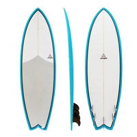 Planches de surf en mousse EPS ou PU résine époxy polyester planche de surf en fibre de verre peinture polissage surf shortboard planche de surf courte