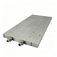 Plaque de refroidissement liquide en aluminium sur mesure pour la dissipation thermique industrielle