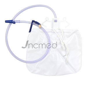 ถุงเก็บปัสสาวะทางการแพทย์ ถุงระบายน้ำปัสสาวะสำหรับเก็บปัสสาวะ พร้อมตะขอแขวน วัสดุสิ้นเปลืองทางโรงพยาบาล ได้รับการรับรองมาตรฐาน CE - Product Image 3