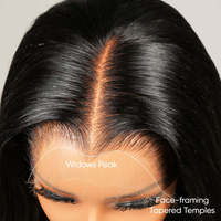 Perruques Lace Front en cheveux humains bruts péruviens lisses pour femmes noires, Perruque Lagos Hairline, Perruque frontale HD en cheveux humains vierges, Fournisseur