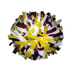 Venta caliente Cheering Poms Team Spirit aspecto húmedo Mango Cheerleading Pom Poms - Product Image 6