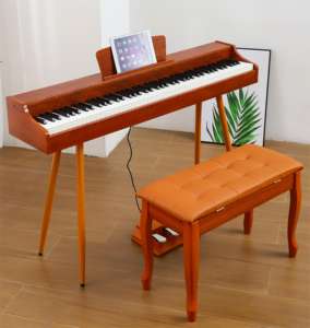 Nouveau style 88 touches pondérées piano numérique conception <span class=keywords><strong>lourd</strong></span> marteau <span class=keywords><strong>clavier</strong></span> orgue électronique - Product Image 5