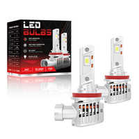 LANSEKO 8000LM 45W Super Puissant 12V 24V VF Phare LED de Voiture H7 H4 9005 9006 9012 H11 Ampoules Halogènes à Montage Direct pour Moto et Voiture