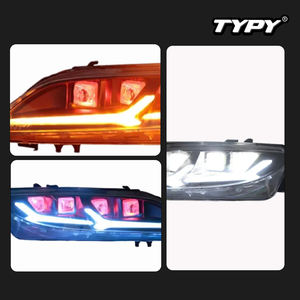 Nuevo Conjunto de Faros Delanteros de 12V para Modelos 2003-2015, Conversión a Lentes Ojo de Demonio, Luces LED de Circulación Diurna, Intermitentes Brillantes - Product Image 2