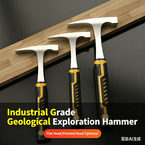 <span class=keywords><strong>Martillo</strong></span> <span class=keywords><strong>de</strong></span> Minería y Exploración Geológica Todo en Uno, <span class=keywords><strong>Martillo</strong></span> <span class=keywords><strong>de</strong></span> Cabeza Plana con Punta Dorada, <span class=keywords><strong>Martillo</strong></span> Multifuncional para Exteriores - Product Image 4