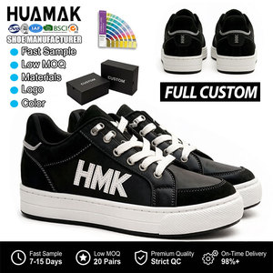 Chaussures personnalisées OEM ODM, style minimaliste pour hommes et femmes, mode streetwear, marque privée, logo personnalisé, baskets basses pour le skate - Product Image 1