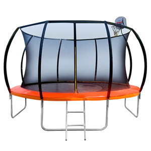 <span class=keywords><strong>Trampoline</strong></span> en acier de 8 pieds pour enfants et adultes, usage intérieur et extérieur, best-seller transfrontalier, usage commercial exclusif pour le commerce extérieur - Product Image 2