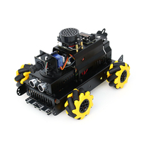 Raspberry Pi 5 4GB, Robot con Ruedas para IA de Automóviles Pequeños, Reconocimiento de Voz con Modelos Grandes, Visión Robótica, Identificación Visual, RPIAIBOT Incorporado