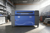 Cortadora Láser de CO2 ARGUS 1610 |   Máquina de Corte Láser con Impresora Plotter de Vinilo para Materiales No Metálicos, Madera y Goma