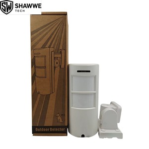 Détecteur d'intrusion infrarouge sans fil étanche en ABS pour extérieur, portée de détection de 10 m, angle de 108°, fonction anti-démontage, <span class=keywords><strong>alarme</strong></span> - Product Image 4
