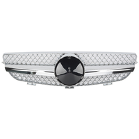 Grilles avant de voiture ABS modifiées pour mercedes Benz CLK W209 2003-2009 grille de pare-chocs avant