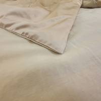 Parure de draps en bambou 70% lin 30% Lyocell & 97% bambou 3% soie, design simple rafraîchissant, taille Queen, literie pour la maison