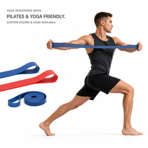 Fasce di Resistenza in Lattice per Trazioni, Elastici ad Alta Elasticità a Lunga Durata, per Allenamento Fitness Leggero, Medio e Intenso, Personalizzabili con Logo - Product Image 6