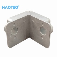 Joint d'angle de fenêtre en aluminium de haute qualité à 90 degrés, profilé en aluminium, quincaillerie de fenêtre, support d'angle pour usage domestique