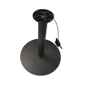 Ronde Basis Zwart <span class=keywords><strong>Gas</strong></span> Hijsen Gegoten Aluminium Kantoortafel - Product Image 4