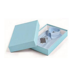 Caja de Regalo de Cartón Personalizable de Dos Piezas con Tapa y Base, Impermeable, con Logotipo, Laminación Mate y Grabado - Product Image 4