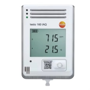 Testo 160 Iaq Wireless <b>Data</b> <b>Logger</b> Monitors and Records <b>Temperature</b> Humidity Carbon Dioxide Atmospheric - Product Image 1