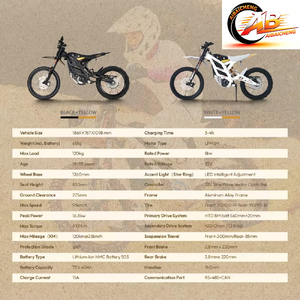 Bicicleta de Montaña EU Falcon-gt de Aluminio con Suspensión Completa, 72v 2000W+, Velocidad Máxima de 95 km/h - Product Image 6