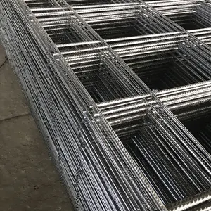 Vendas Diretas da fábrica malha de arame de aço com nervuras de alta qualidade SL72 malha soldada de reforço de concreto