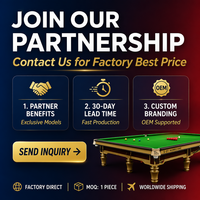 STELLARWAY Mesas de Snooker Calefactadas de 12 pies al por Mayor, Mesas de Billar Profesionales de Pizarra para Negocios Comerciales y Clubes