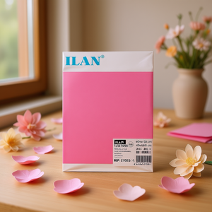 Carta filtro Ilan 40x60cm 2mm rosa per la creazione di composizioni floreali - Product Image 3