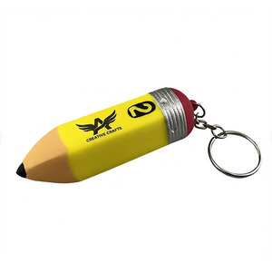Llavero Antiestrés con Forma de Lápiz y Logotipo Personalizado, Regalo Promocional para Llaveros y Mosquetones - Product Image 2