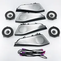 Kit de Actualización de Altavoces para BMW X5 X6 X7 G05 G06 G07, Cubierta de Altavoz Iluminada por LED, Altavoz de Medios, Tweeter, Subwoofer, Sonido Premium