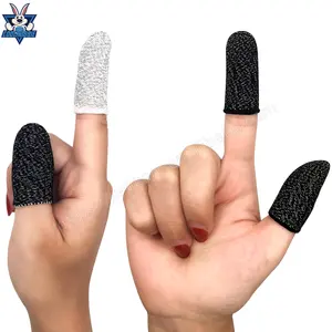 2023 फैक्टरी PUBG उंगली आस्तीन विरोधी पसीना उंगलियों के लिए स्मार्टफोन टच स्क्रीन उंगली Ttips मोबाइल गेमिंग उंगली आस्तीन