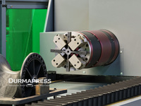 Machine de découpe de tubes au laser, machine de découpe de tuyaux CNC, découpeuse à fibre CNC industrielle automatique pour l'acier inoxydable et l'aluminium