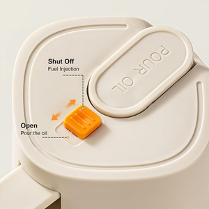 Distributeur d'huile 2-en-1 en verre alimentaire pour cuisine, vaporisateur et verseur 530 ml, idéal pour la cuisson, la friture, les salades et le barbecue - Product Image 4