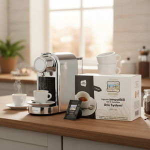 100 Capsule di Caffè Dakar Gattopardo Compatibili con Macchine Monodose Sistema UNO 0,11g/Capsula - Product Image 3