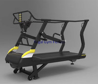 Máquina de correr para uso en gimnasio, equipo de fitness, cinta de correr mecánica manual