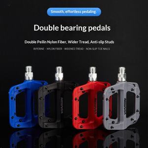 <span class=keywords><strong>Pedales</strong></span> de Bicicleta Anchos Antideslizantes con Rodamientos de Nylon Compuesto, Fibra de Nylon de 4 Colores, <span class=keywords><strong>Pedales</strong></span> de Bicicleta de Carretera Bigfoot con Rodamientos Bolany - Product Image 5