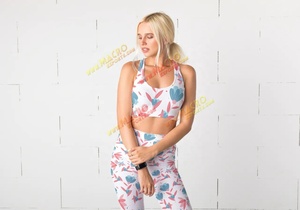 Leggings de cintura alta de malla verde ajustados para mujer, estilo Halloween, de alta compresión, antibacterianos, elección del cliente - Product Image 4