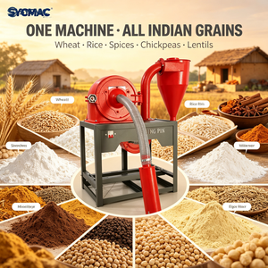 Moulin <span class=keywords><strong>à</strong></span> grains de blé pour la farine Atta, le riz, le millet et le broyage de grains secs - Product Image 2