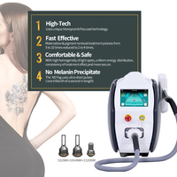 Machine de suppression de tatouage portable KES 200mj Q-Switched Nd Yag, prix du laser médical Q-Switch Nd Yag