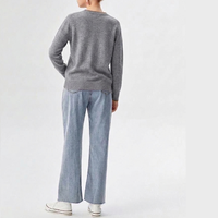 Pull en cachemire pur à motif étoile 100 % pour femme – Collection Hot Sale
