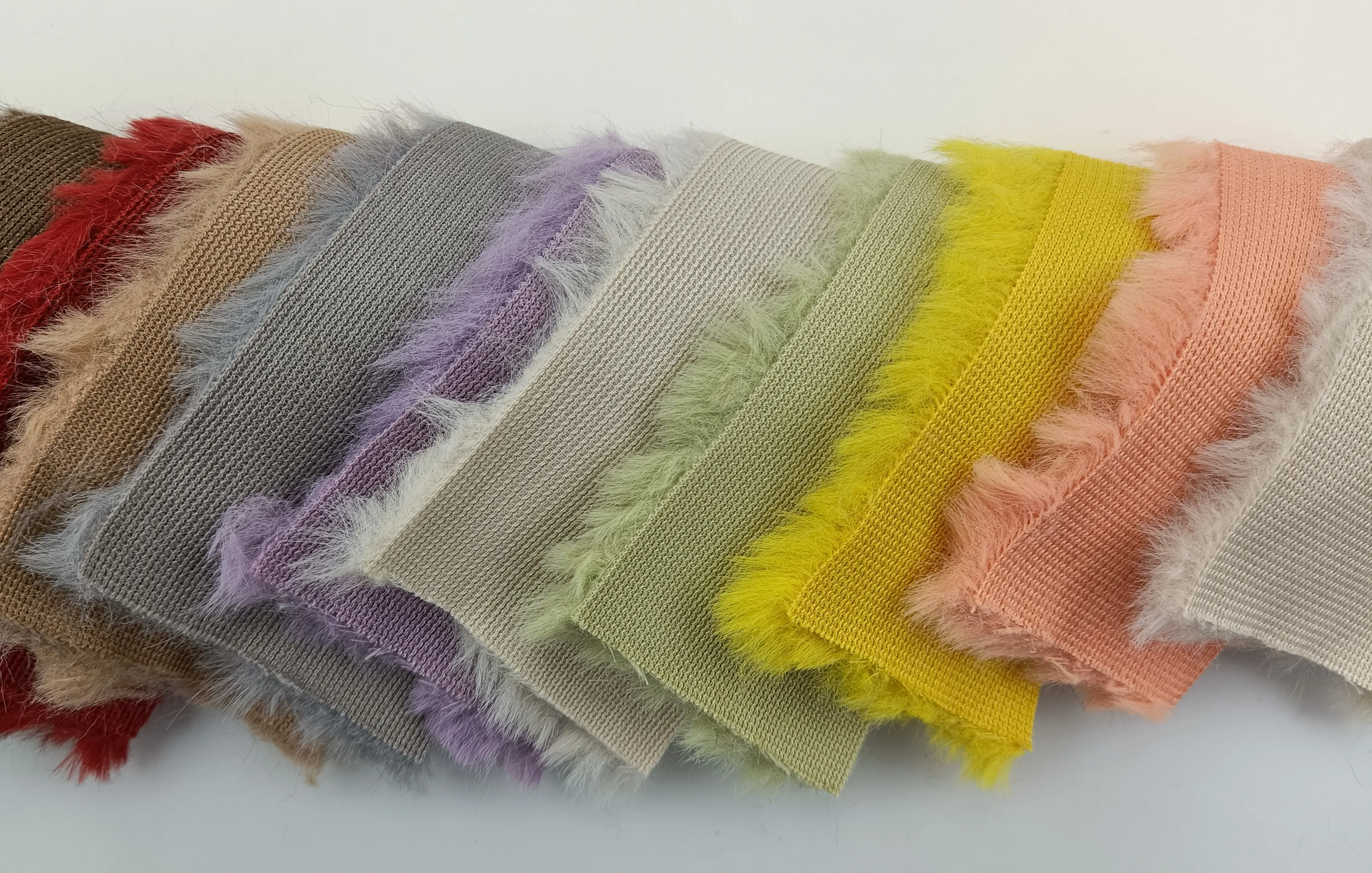 27 Colors Elegant Sunflower Brushed Rabbit Faux Fur Fabric Soft Smooth For Coat/Blanket/Bag/Toys