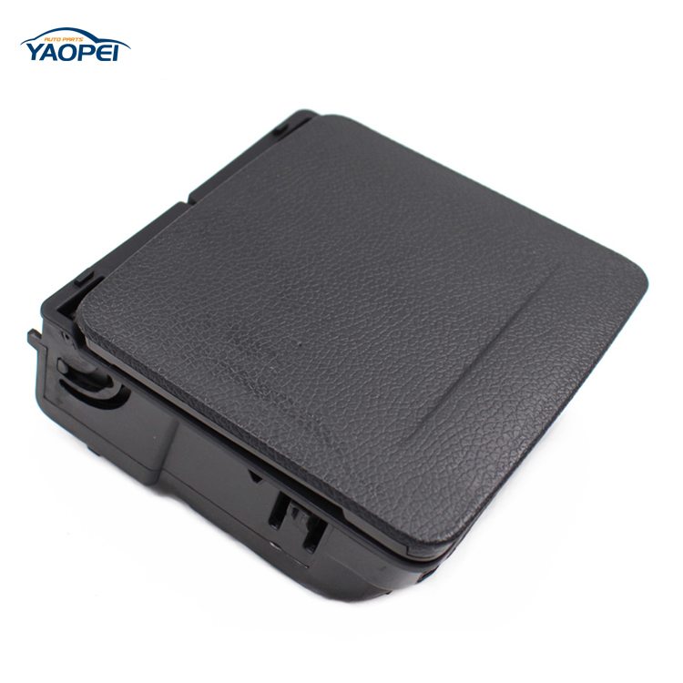 Support De Gobelet D'Accoudoir Arrière Pour GTI MK5 MK6 Rabbit - Porte-Gobelet Console Centrale Noir