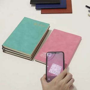A5 A6 B5 Personalized logo Ordinary Notebook <b>Custom</b> Printing Feel Comfortable Hardcover <b>Diary</b> Notebook - Product Image 2