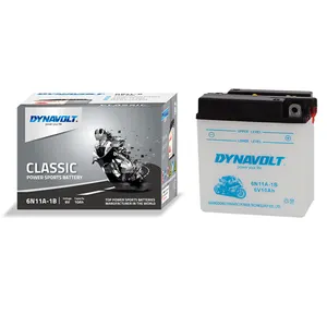 DYNAVOLT 6V10Ah AGM bebas perawatan asam timbal dengan baterai Pak asam untuk olahraga kekuatan tugas berat untuk sepeda motor