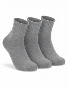 Chaussettes en laine pour hommes et femmes, chaussettes épaisses tricotées pour l'hiver, chaussettes de ski antidérapantes, doublures de chaussures antidérapantes - Product Image 1