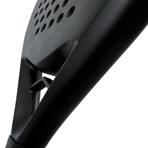 FCT Maßgefertigter Professioneller Carbon-Faser-Padel-Schläger Schwarze Diamantform EVA-Schaum Tragbar Outdoor Polyester-Netz Inklusive - Product Image 5