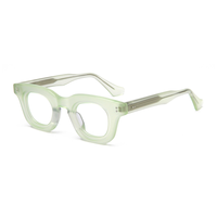 Nouvelles montures de lunettes rondes en acétate, marques de lunettes de vue en gros, montures de lunettes en stock, lunettes pour femmes