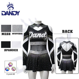 女性用チアリーダー衣装女子女子高生チアリーダー衣装チアリーディング制服フリーデザイン - Product Image 2