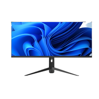 Moniteur de jeu IPS sans bordure de 24 pouces, écran LCD 1080p, 75 Hz, 165 Hz, temps de réponse de 3 ms, écran d'ordinateur de bureau, boîtier en métal noir